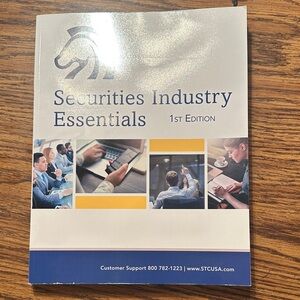 SIE Securities Industry Essentials 1st Edition Book!